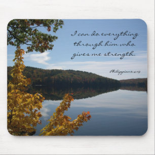 Christian Strength Mouse Pad