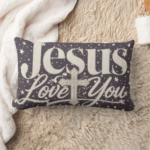 Christian Sublimation Design Lumbar Cushion