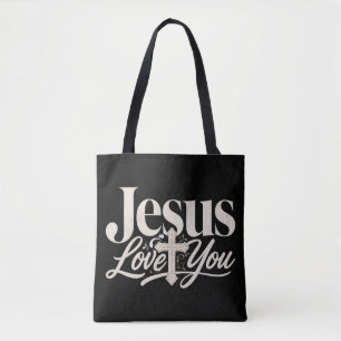 Christian Sublimation Design Tote Bag