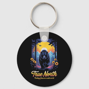 Christian Summer True North Vbs 2025 Trusting Jesu Key Ring