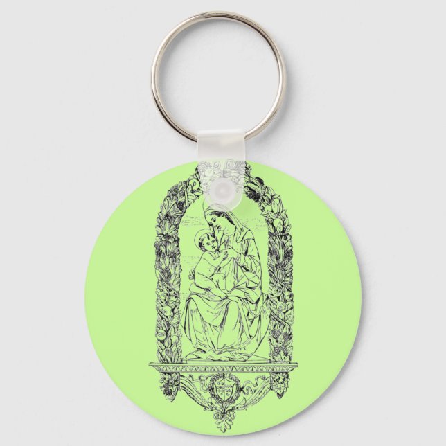 Christian Symbols Keychain (Front)