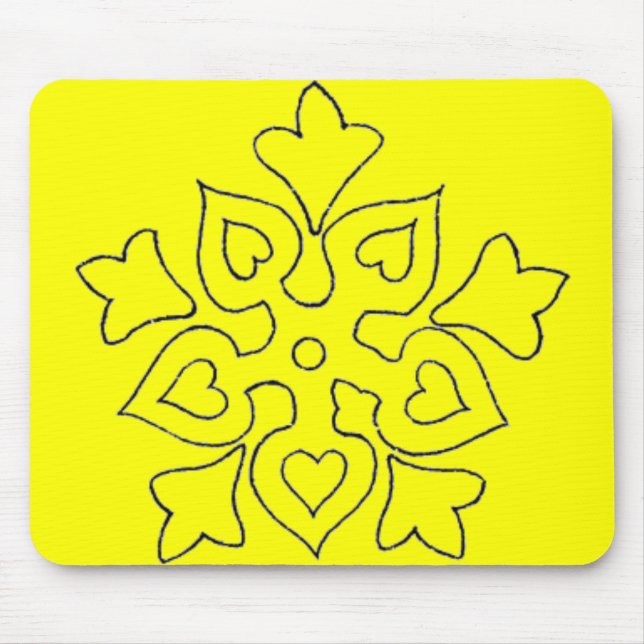 Christian Symbols Mouse Pad (Front)