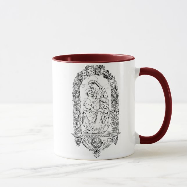 Christian Symbols Mug (Right)