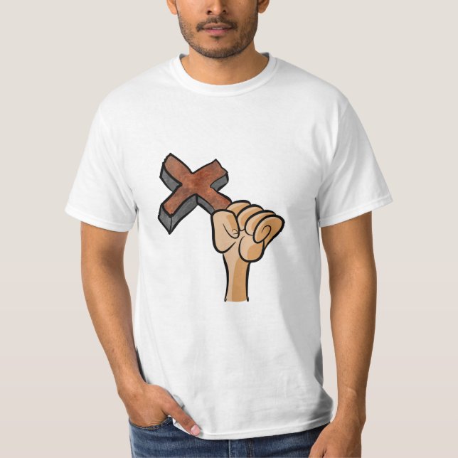 Christian T-shirts .. Cross (Front)