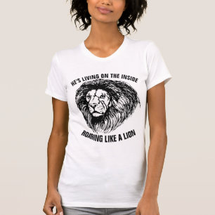 Christian T-Shirts, ROARING LIKE A LION T-Shirt