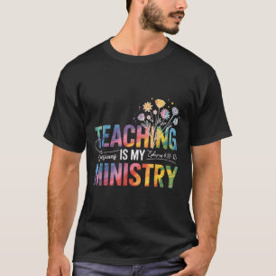 Christian Teacher Ministry Quote – Ephesians 4_11- T-Shirt