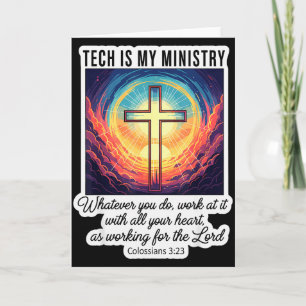 Christian Technology Expert Tech Is My Ministry Je Card