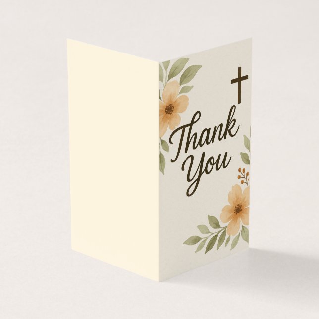 Christian Thank You Card (Outside)