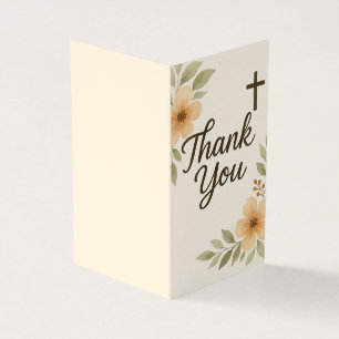 Christian Thank You Card