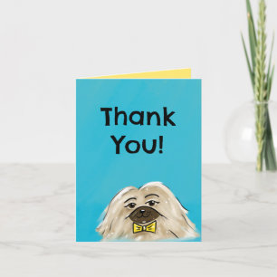 Christian Thank you Card (Pekingese)