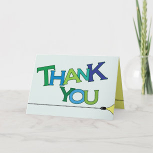 Christian thank you card: Thank You... Card