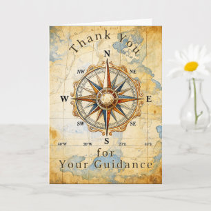 Christian Thank You for Your Guidance Card