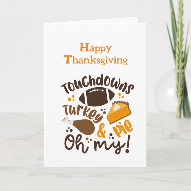 Christian Thanksgiving card (Front)