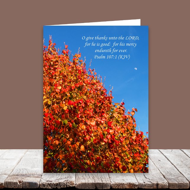 Christian Thanksgiving Card -- Autumn (Creator Uploaded)