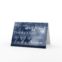 Christian The Reason for the Season Christmas Card