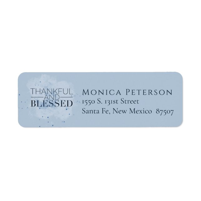 Christian Themes Return Address  Return Address Label (Front)