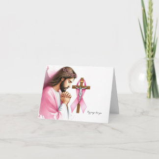 Christian Thinking of You Breast Cancer Card