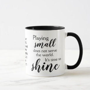 Christian TIME TO SHINE Matthew 5:16 Mug