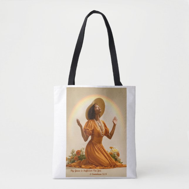 Christian Tote Bags, Bible verse Tote Bags (Front)