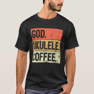 Christian Ukulele Player Worship Ukulele Church Uk T-Shirt