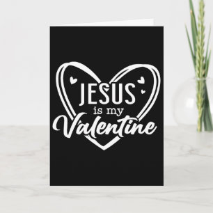 Christian Valentine Day Jesus Religious Valentine  Card