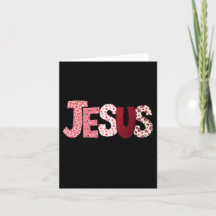 Christian Valentine Day Jesus Religious Valentine Card