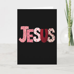 Christian Valentine Day Jesus Religious Valentine Card