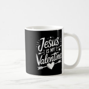 Christian Valentine Jesus Is My Valentine, Valenti Coffee Mug
