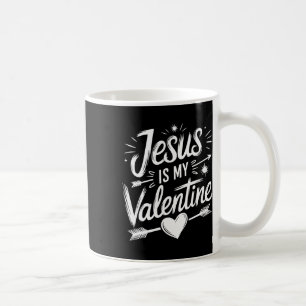 Christian Valentine Jesus Is My Valentine, Valenti Coffee Mug
