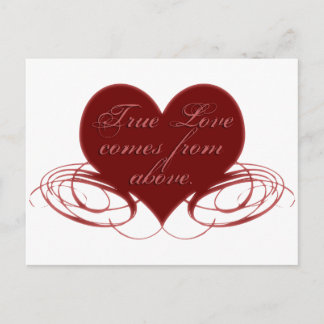 Christian Valentine's Day Cards, Tees & Gifts Holiday Postcard