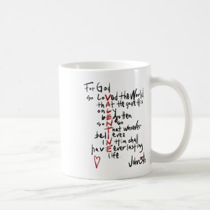 Christian Valentines John 3_16 For God So Loved Th Coffee Mug