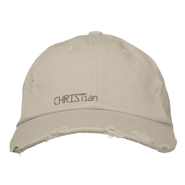 CHRISTian-vintage hat (Front)