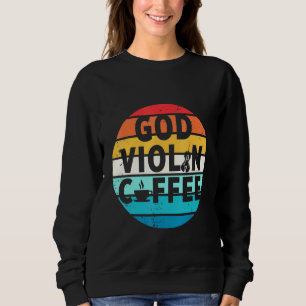 Christian Violinist Church Worship Violin Player 1 Sweatshirt