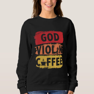 Christian Violinist Church Worship Violin Player 1 Sweatshirt