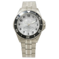Christian Watch Custom Ordered