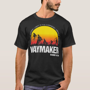 Christian Waymaker Isaiah 4216 Inspirational Bible T-Shirt