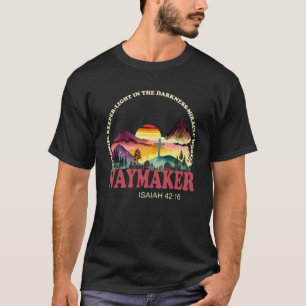 Christian Waymaker Promise Keeper Miracle Worker M T-Shirt
