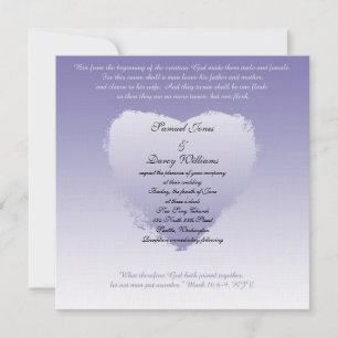 Christian Wedding Invitation