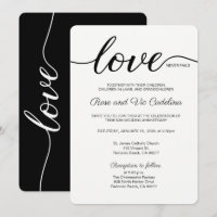 Christian Wedding Love Never Fails