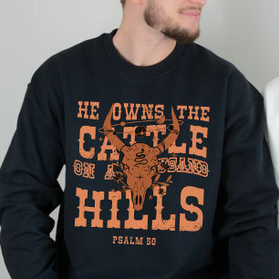 Christian Western Psalm 50 Sweatshirt