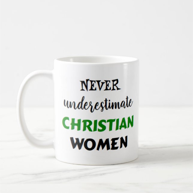christian women coffee mug (Left)