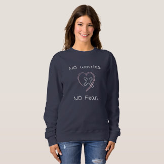 Christian Women Sweatshirts No Worries Jesus