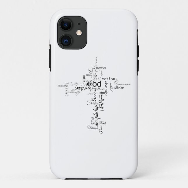 Christian words Case-Mate iPhone case (Back)