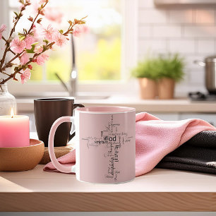 Christian words  mug