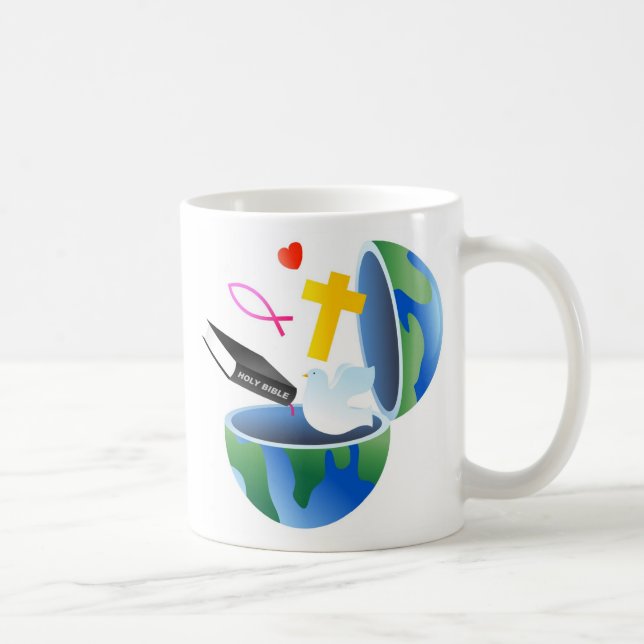 Christian World Coffee Mug (Right)