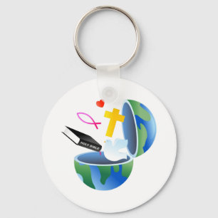 Christian World Key Ring