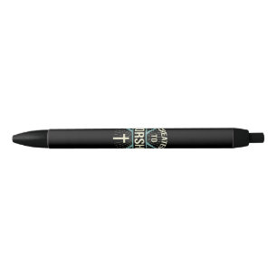 Christian Worship Band Created To Worship Drummer Black Ink Pen