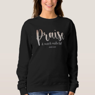 Christian Worship Praise Watch Giants Fall Faith I Sweatshirt
