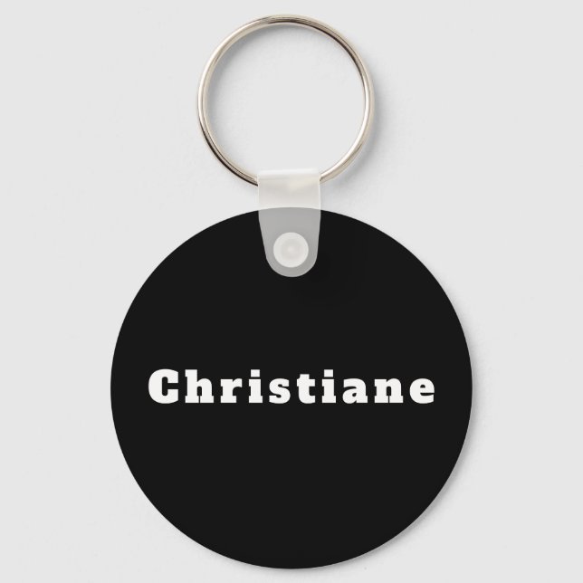 Christiane Key Ring (Front)