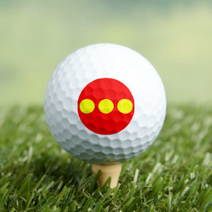 Christiania Flag Golf Balls